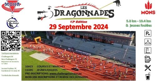 Sponsors du jogging du Moha 2024  « Les Dragonnades- 13ème édition »